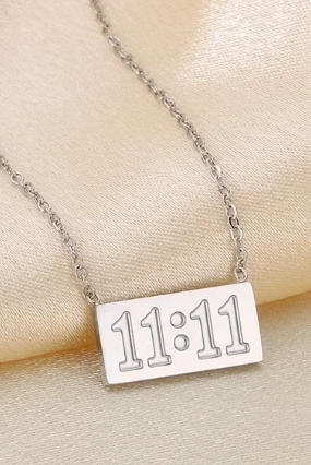 11:11 Make a Wish Necklaces in Gold or Silver