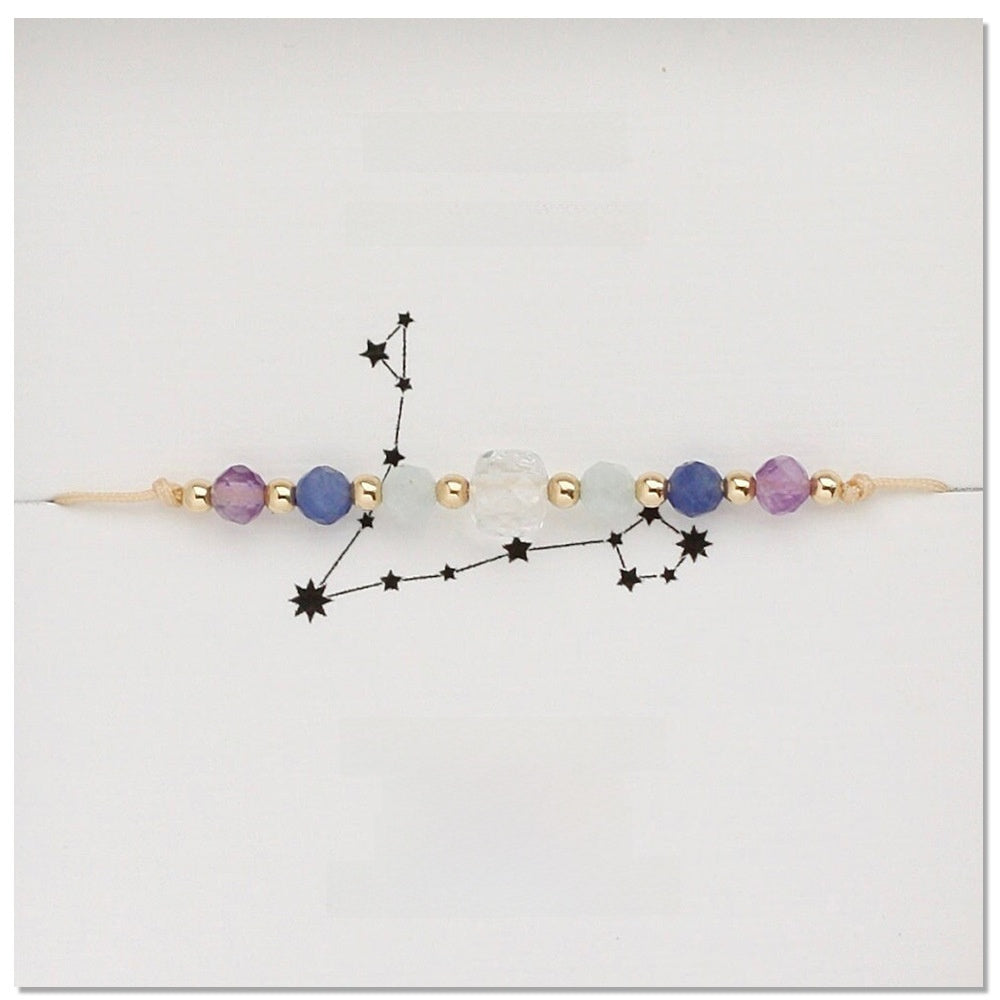 Zodiac Crystal Energy Bracelets