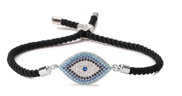 Crystal Lucky Eye Bracelet