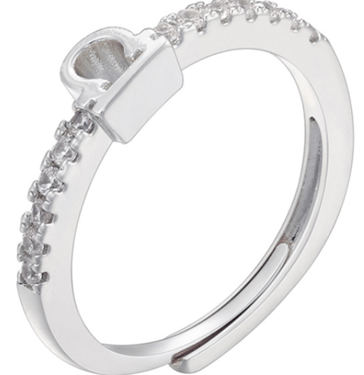 Zodiac Symbol Rings-Embedded Symbol Band in Gold or Silver