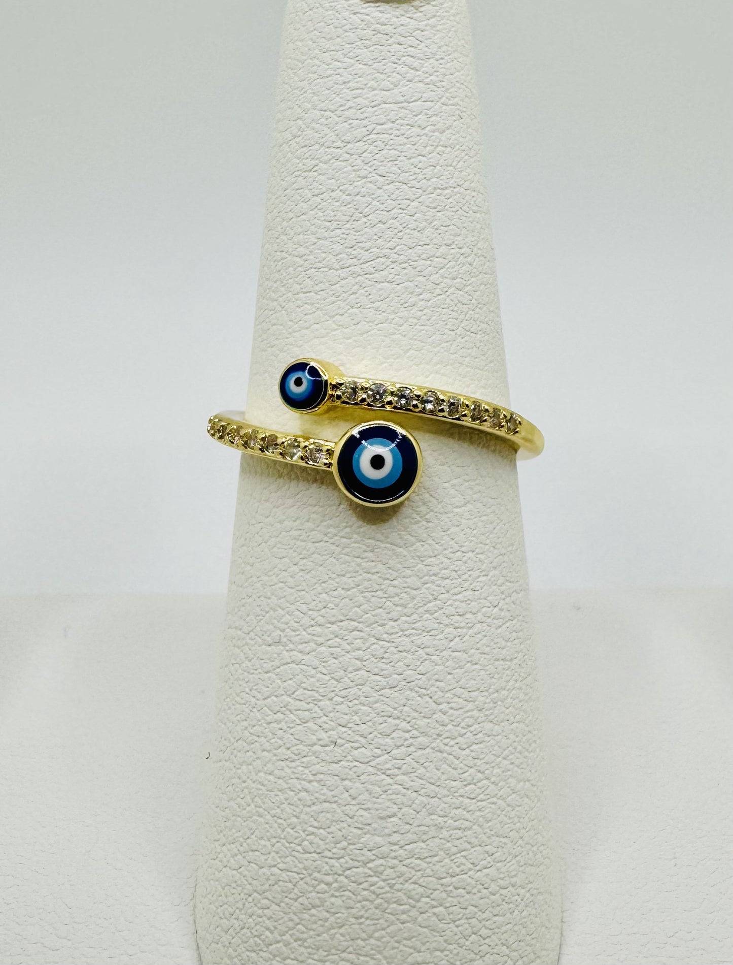 Double Lucky Eye Ring