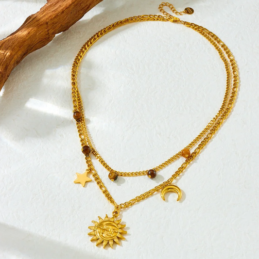 Celestial Trinity Necklace