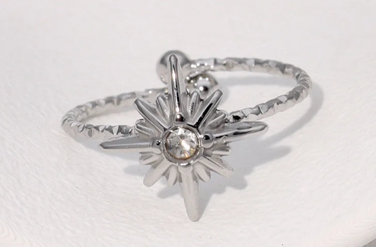 Brilliant Awn Star Ring