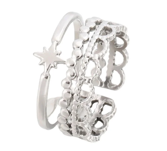 Celestial Stacked Ring