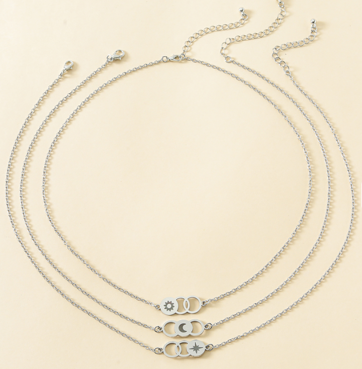 Celestial Wishes Necklace Collection - Sun, Moon & Star
