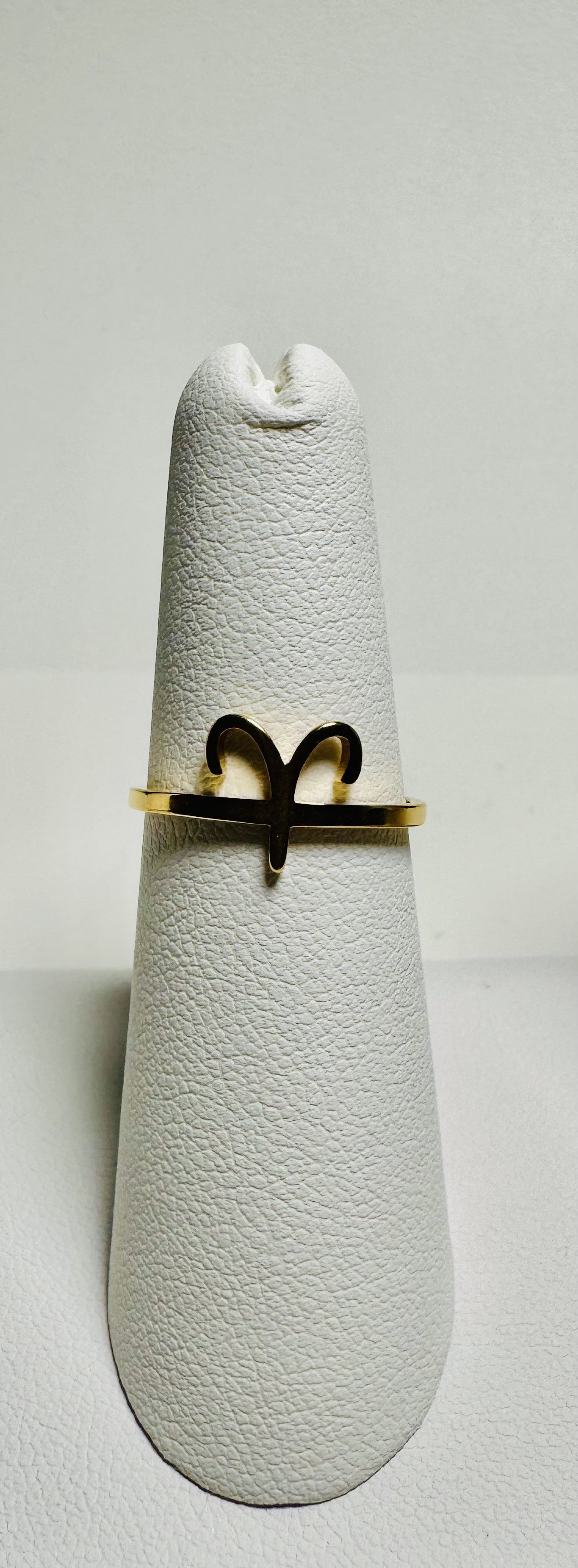 Zodiac Symbol Gold Ring