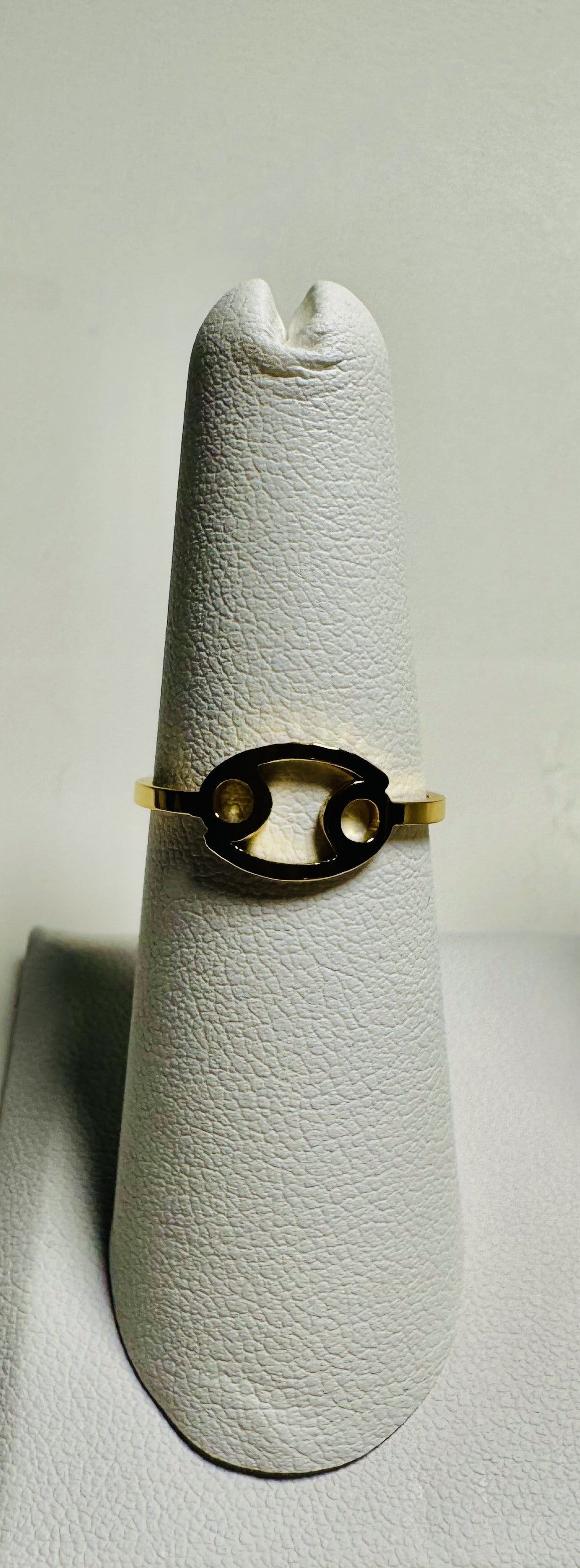 Zodiac Symbol Gold Ring