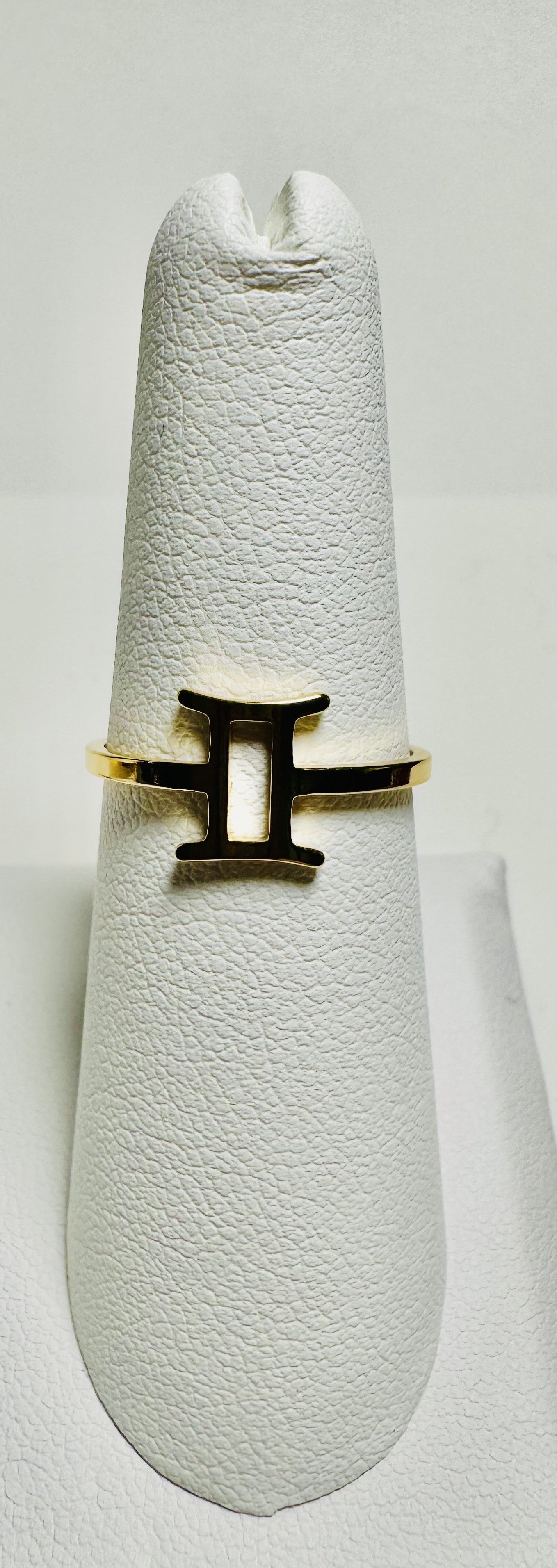 Zodiac Symbol Gold Ring