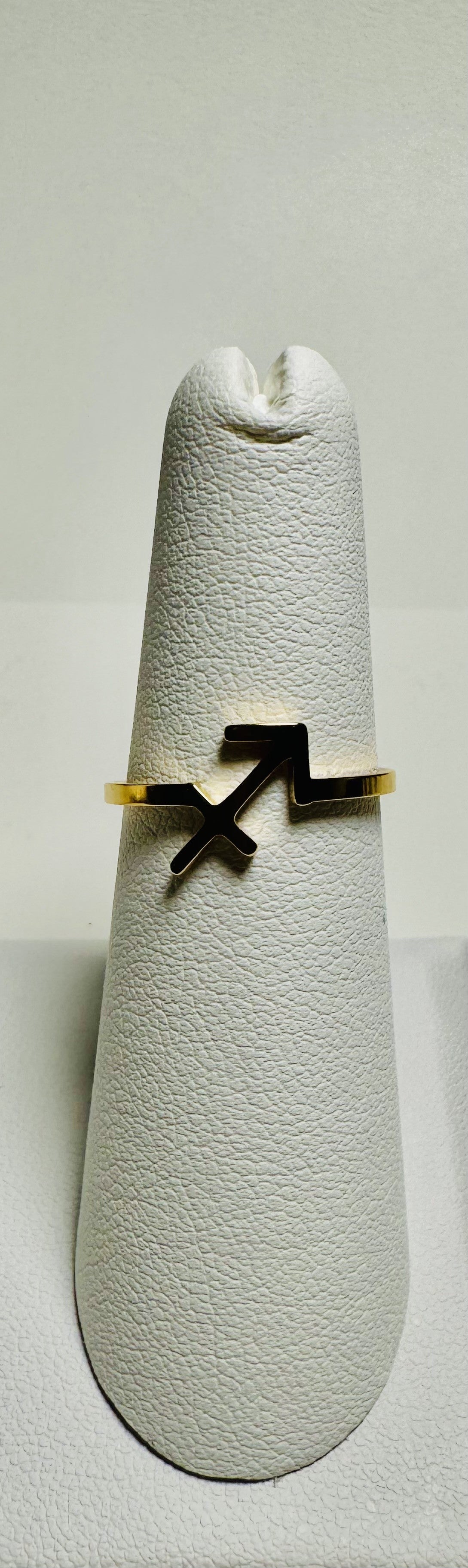 Zodiac Symbol Gold Ring