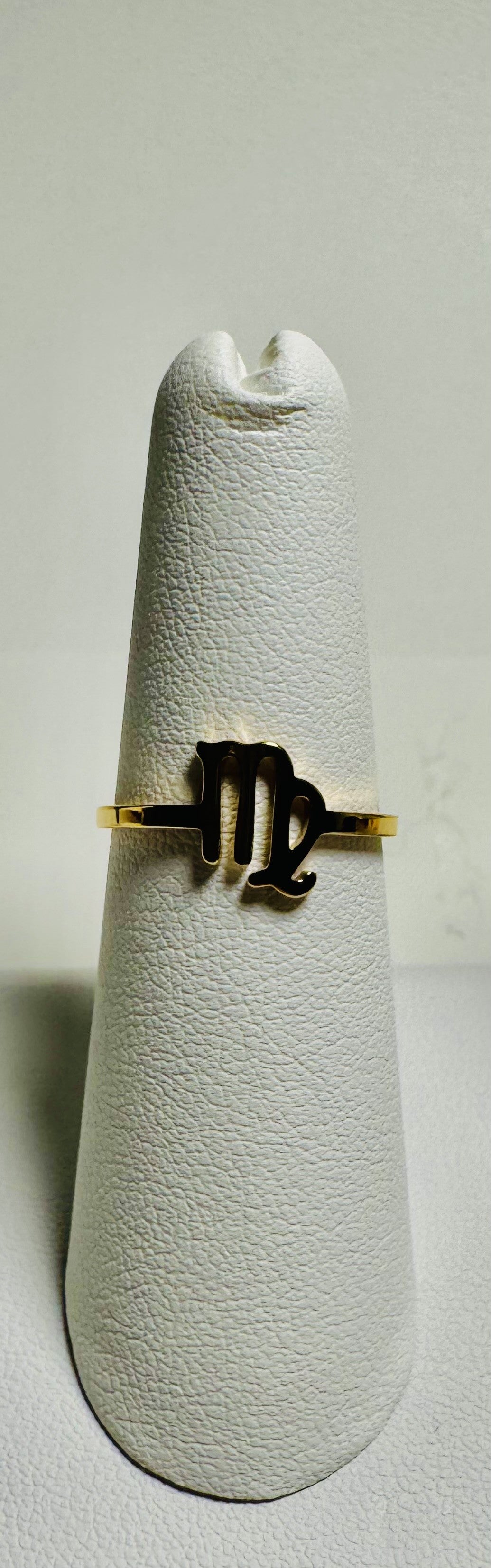 Zodiac Symbol Gold Ring
