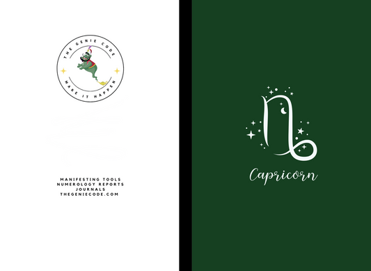 Zodiac Daily Journal - Capricorn