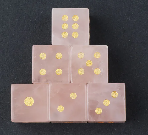 Gemstone Dice – Semi-Precious Stone Divination & Game Dice