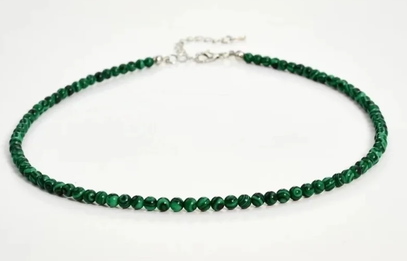 Malachite Beaded Necklace