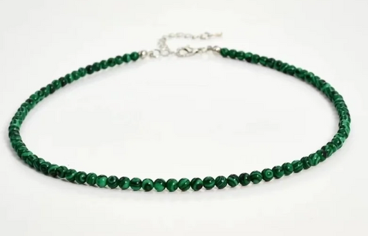 Malachite Beaded Necklace