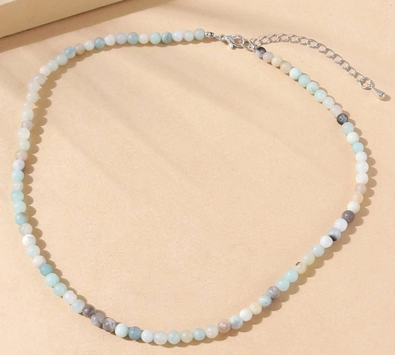 Calm Waters Amazonite Beaded Necklace
