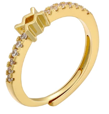 Zodiac Symbol Rings-Embedded Symbol Band in Gold or Silver