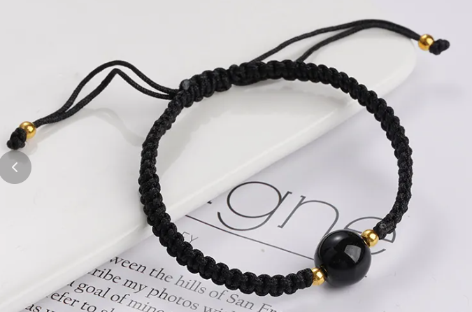 Wishkeeper Obsidian Bracelet