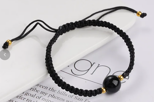 Wishkeeper Obsidian Bracelet