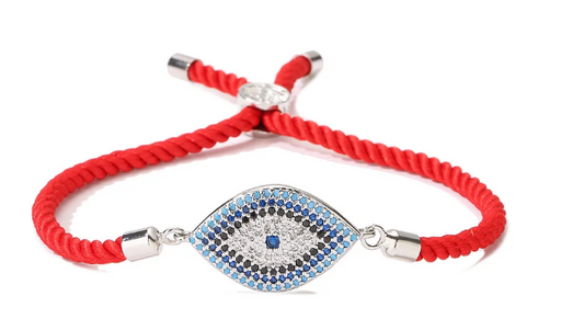 Crystal Lucky Eye Bracelet