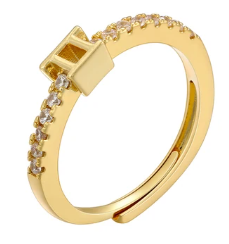 Zodiac Symbol Rings-Embedded Symbol Band in Gold or Silver