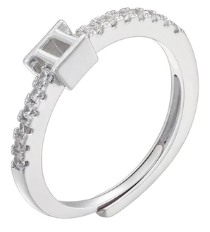 Zodiac Symbol Rings-Embedded Symbol Band in Gold or Silver