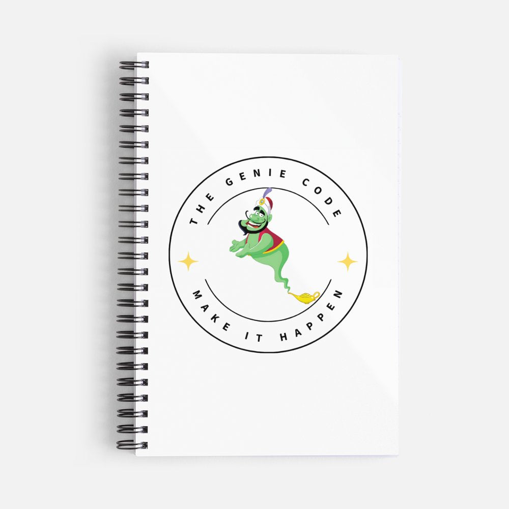 The Genie Code Spiral Notebook – The Genie Code Shop