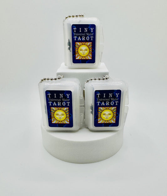 Tarot - Tiny Universal Waite Tarot Cards - Keychain