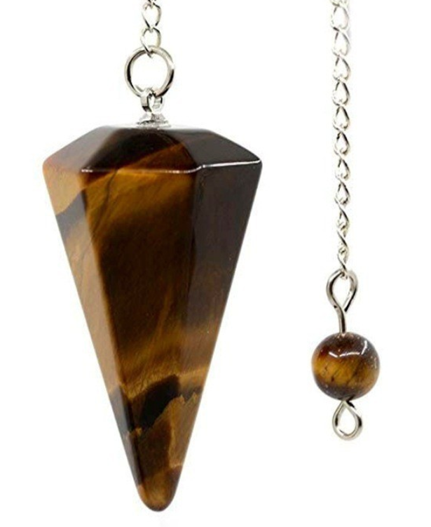 Pendulums with silver chains