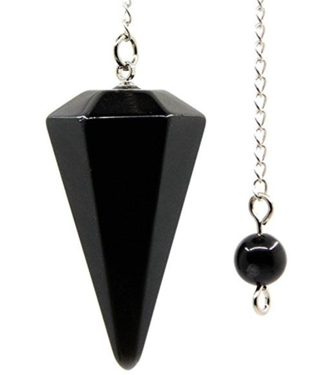 Pendulums with silver chains