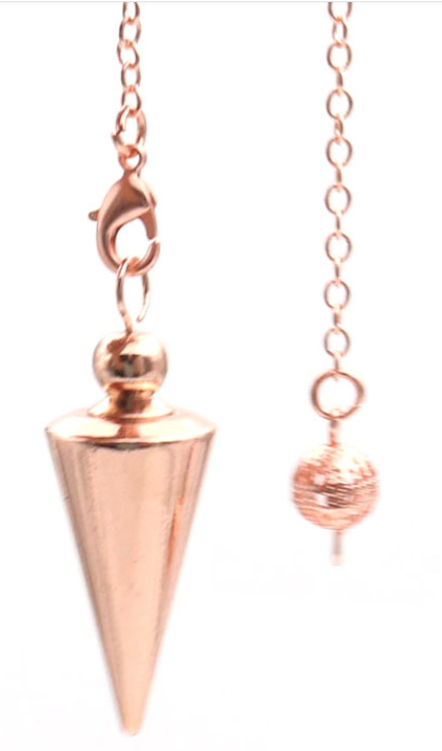 Pendulums with silver chains