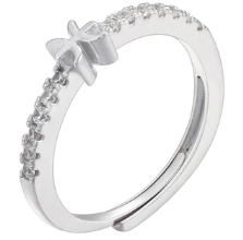 Zodiac Symbol Rings-Embedded Symbol Band in Gold or Silver