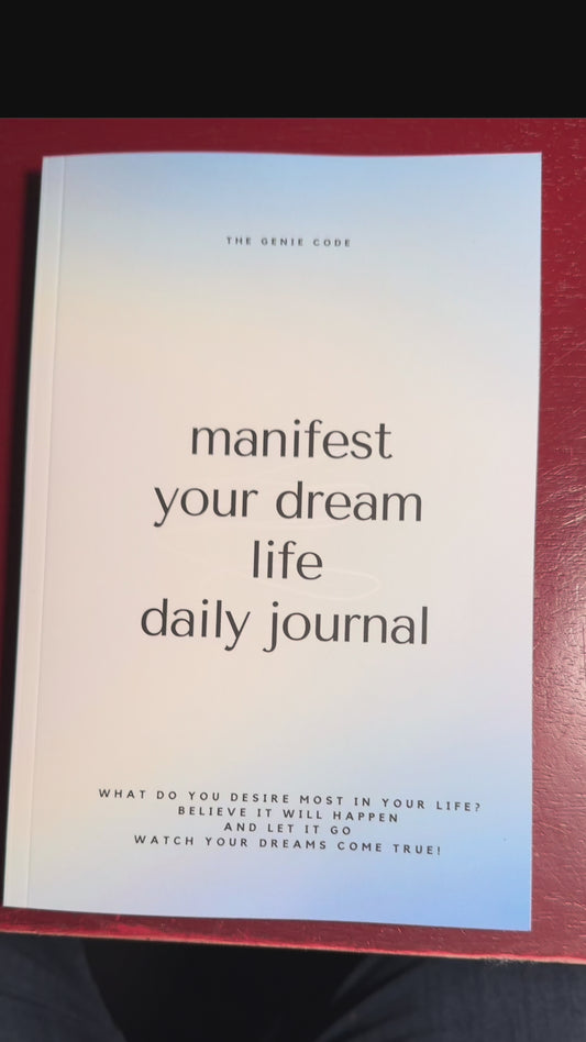 Manifest Your Dream Life Daily Journal