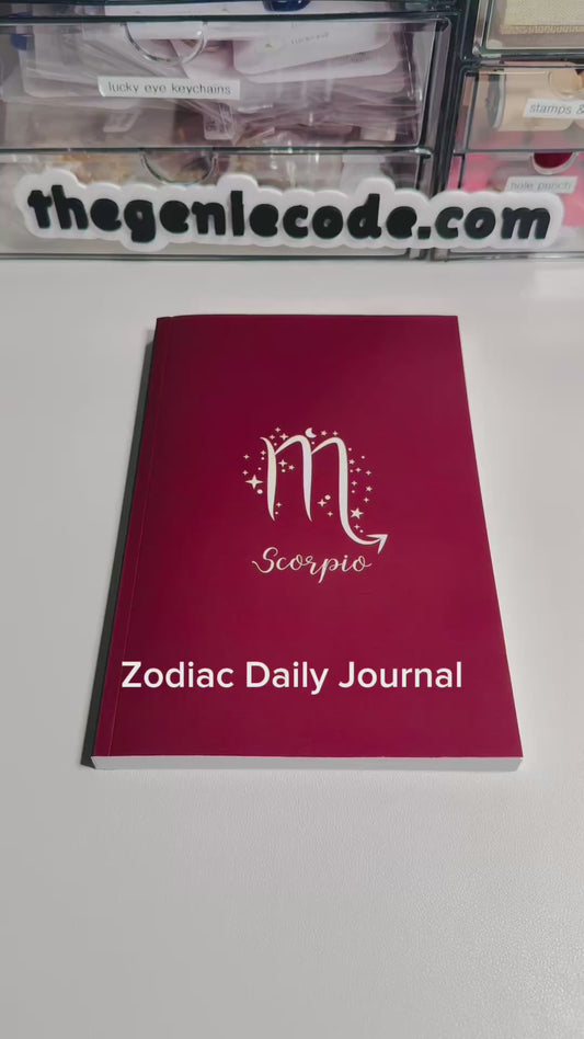 Zodiac Daily Journal -Scorpio