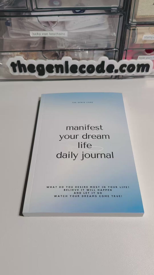 Manifest Your Dream Life Daily Journal