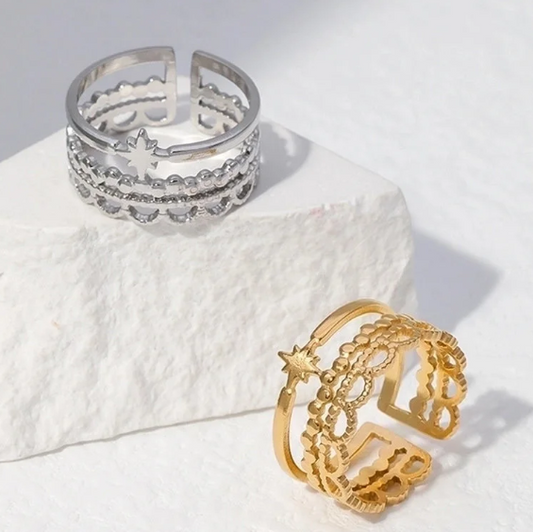 Celestial Stacked Ring