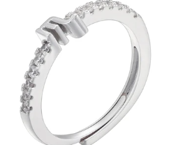 Zodiac Symbol Rings-Embedded Symbol Band in Gold or Silver