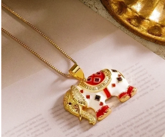 Elephant of Good Fortune Necklace