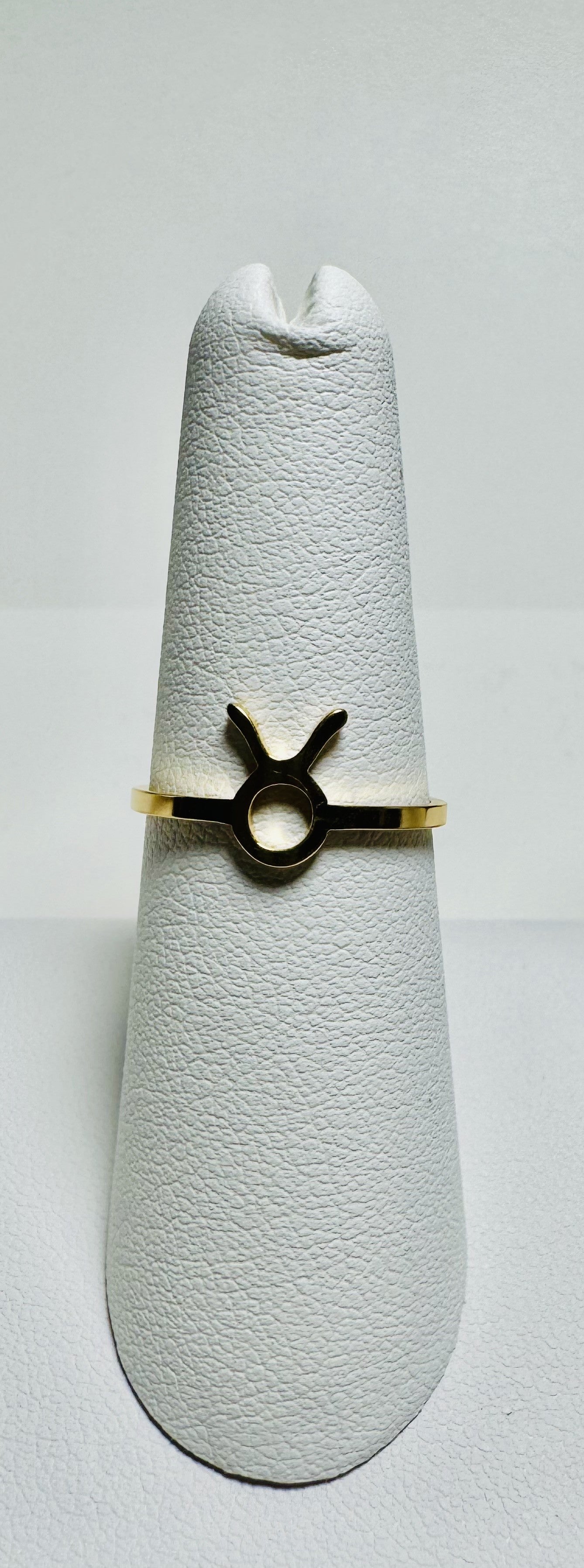 Zodiac Symbol Gold Ring